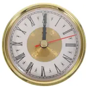 Roman Number Round Clock Head Vintage Clock Insert DIY Clock Insert Retro Clock