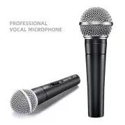 Stage Ready Vocal Microphone with Pneumatic Shock Mount Metal Construction