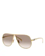 Miu Miu Aviator Sunglasses, 66mm