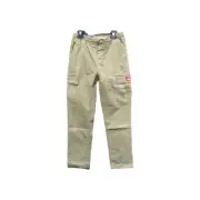 Levi's Youth Cargo Pants Size 12 Pull Up, Stretch, Drawstring cord H3-1