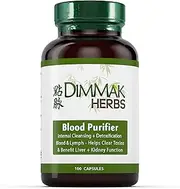 Dimmak Herbs Blood Purifier for Internal Cleansing & Detoxification + Benefits Liver and Kidney Function | Lab Tested Herbal Supplement by