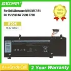 SKOWER 1F22N Battery For Dell Alienware M15 M17 R1 P79F G5 15 5590 G7 7590 7790