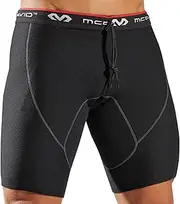 McDavid Compression Shorts for Thighs, Hip, Hamstrings, Glutes, Quad, and Groin Support. Tights for Men and Women, Black Neoprene. Weight Trimming, Slimming Thermal Therapy. Helps with Injury Recovery and Prevention, Muscle Cramps, Pain Relief.