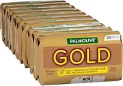 Palmolive Gold Bar Soap, 10 Pack x 90g, Daily Deodorant Protection