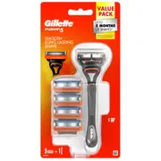New Gillette Fusion 5 Razor With Blades Refill 5 Pack