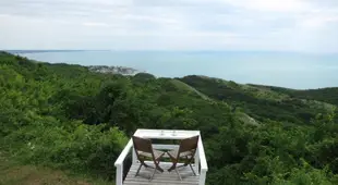 Private Villa First line with sea view in BlackSeaRama Golf