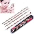 4pcs Blackhead Pimple Blemish Needle Extraction Acne Extractor Remover Tools AU