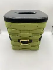 Longaberger Prototype One Of A Kind St Patrick Tall tissue