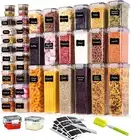 [42 Pack] Airtight Food Storage Containers — Pantry Storage Containers Organiser
