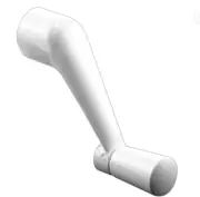 Universal White 3/8 crank handle Andersen