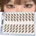 Manga Style Fox Lashes C Curl Individual Fake Eyelashes DIY Lash Extensions