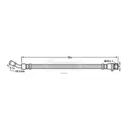BORG & BECK Brake Hose BBH7820 FOR MG TF Genuine Top Quality 2yrs No Quibble War