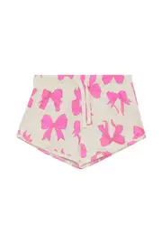 [Bonds] Bonds Kids Jersey Short in Bow-Tiful Bows Size: 3 3 Bow-Tiful Bows