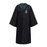 Halloween Premium Cosplay Robe Costume Hooded Dress Adult Unisex Costume Slytherin Robe Of Magic M