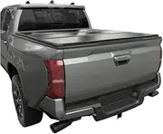 ALCYBD Hard Shell Folding Truck Bed Tonneau Cover|Fits Compatible for Toyota Tacoma 2016 2017 2018 2019 2020 2021 2022 2023 2024 2025 W/Oe Track System 6' 2"" Bed (73.7"") - Tulh022