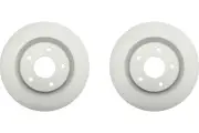 Front KIT Raybestos Disc Brake Rotor for 1995-2000 Chrysler Cirrus (62573) (for: Chrysler)