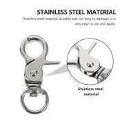 5pcs Bird Cages Lock Lobster Clasp Door Parrot Cages Swivel Spring Buckle Pet Ca
