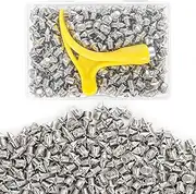 [YUNVI] 1/8" or 3/8" or 1/2" Track Spikes,200 Pcs Stainless Steel Pyramid Shoe Spikes with Spike Wrench for Track and Cross Country,Replacement Spikes for Sprint Sports Short Running Shoes
