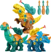 Take Apart Dinosaur Toys for 3-8 Years Old Boys Girls Building Toy Set with Scre