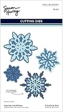 Spellbinders Etched Dies, Layering Snowflakes, Let It Snow