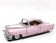 Kinsmart Cadillac Series 62 1953 Cotton Candy Pink 2 Door Coupe 1/43 O Scale Diecast Car