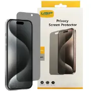 USP Apple iPhone 16 Pro Privacy Tempered Glass Screen Protector - 9H Surface Hardness, Anti-Spy, Highly Touch Sensitive, Best for Public Occasions