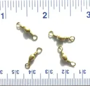 1000 GT super strong Brass Barrel Swivels size 10 (36 lb test) - bulk