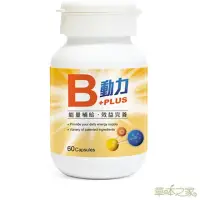 在飛比找momo購物網優惠-【草本之家】動力B+PLUS-1入組(60粒/入B群B1.B