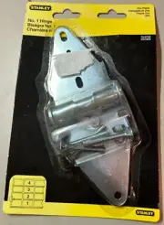 Stanley 73-0730 No 1 Sectional Garage Door Hinge, Zinc Plated
