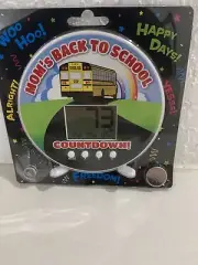 Mom's Back to School Countdown Timer By Big Mouth Toys Hang Timer With Magnet