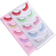 minkissy Natural Looking Wispy False Lashes Set of 2 Boxes for Makeup Accessories Beauty