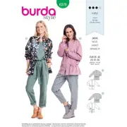 Burda Style Sewing Pattern 6379 Misses' Womens Jacket Coat (Size 10-20)