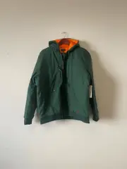 NWT brixton Builders Zip Hood Jacket Cavas heavyweight jacket size xl