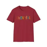 Thankful - Inspirational Retro Unisex T-Shirt Tee