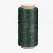 EverStitch Waxed Leather Thread - 186 Yards, 1mm Polyester, Dark Green