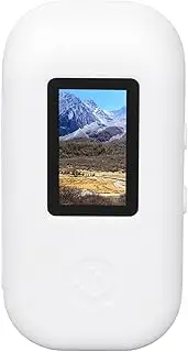 0.96 in Display Body Camera, 1080P HD Wearable Body Worn Cam with Auto Loop Recording, 400mAh Battery, Body Cam for Security Guard (White)