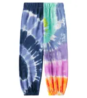 [Stella McCartney Kids] Stella McCartney Kids Tie-dye cotton sweatpants Y 4 multicoloured