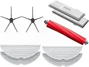 Compatible with Roborock S7 MaxV Ultra Accessories Dust Bin Filter Main Brush Mop Cloth Dust Bag S7maxv Plus Vacuum Cleaner Spare Parts (Color : S7 MaxV Pack v3)