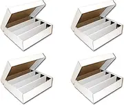 BCW Monster Box - 4ct Trading Card Storage Box | Holds 3200 Cards | Sports & Trading Card Storage
