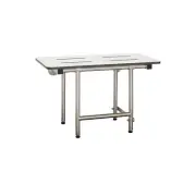 Fold Down Shower Seats Phenolic Solid Top With Legs