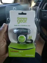 Humana Gear Step Counter g1.0 Daily Pedometer New
