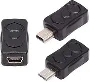 CY Adapter 3pcs/lot Micro USB 2.0 to Mini USB 5Pin Male to Female Extension Data Power Adapter