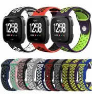 Sport Silicone Replacement Wrist Band Watch Strap For Fitbit Versa Smart
