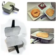 RUSSIAN ELECTRIC SQUARE WAFFLE IRON MAKER EB-1/220 NEW