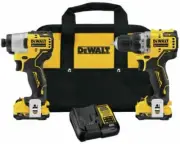 DEWALT DCK221F2 12V Extreme Brushless Cordless Drill and Impact Driver Kit