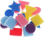 1 Geometric Shape Painting Sponges Set for Kids Childrens Foam Painting