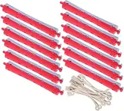 Gogogmee 12pcs Women's Hair Styling Perm Rods Cold Wave Curlers Salon Rollers for Hair Curling Perm