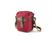 New Billingham 72 Camera Bag (Burgundy Canvas / Chocolate Leather) #35096
