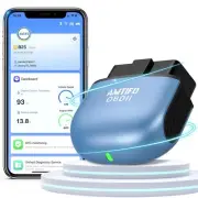 OBD2 Scanner Reader Bluetooth Wireless: Smart 1s Auto-Connect Clear Error Cod...