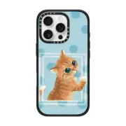 iPhone 16 Pro Impact Case MagSafe Compatible Ice lolly cat